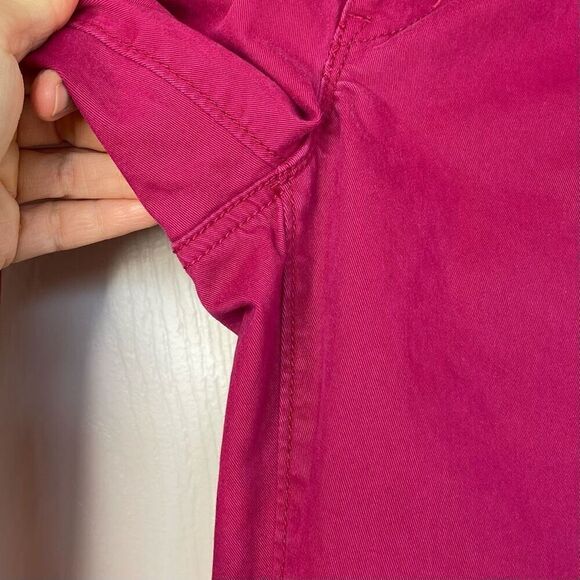 LOFT Low Rise Modern Straight Jeans (Berry Red) - 26/2 - Picture 8 of 10